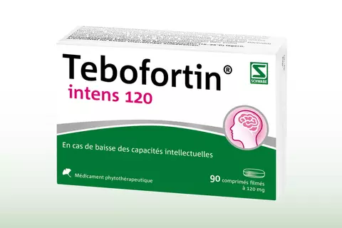 Tebofortin Intens - Troubles de la mémoire et difficultés de concentration - Schwabe Pharma
